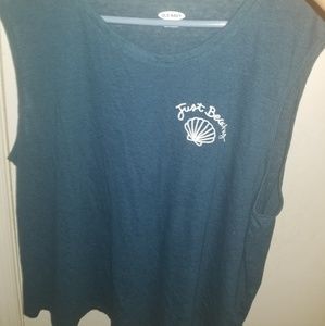 Old Navy Embroidered Tank